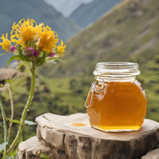 Ghepan Foods - Himalayan Organic Pure Wild Flower Honey - Zero adulteration -Honey harvested from valleys at an altitude of over 12,000 feet above sea level